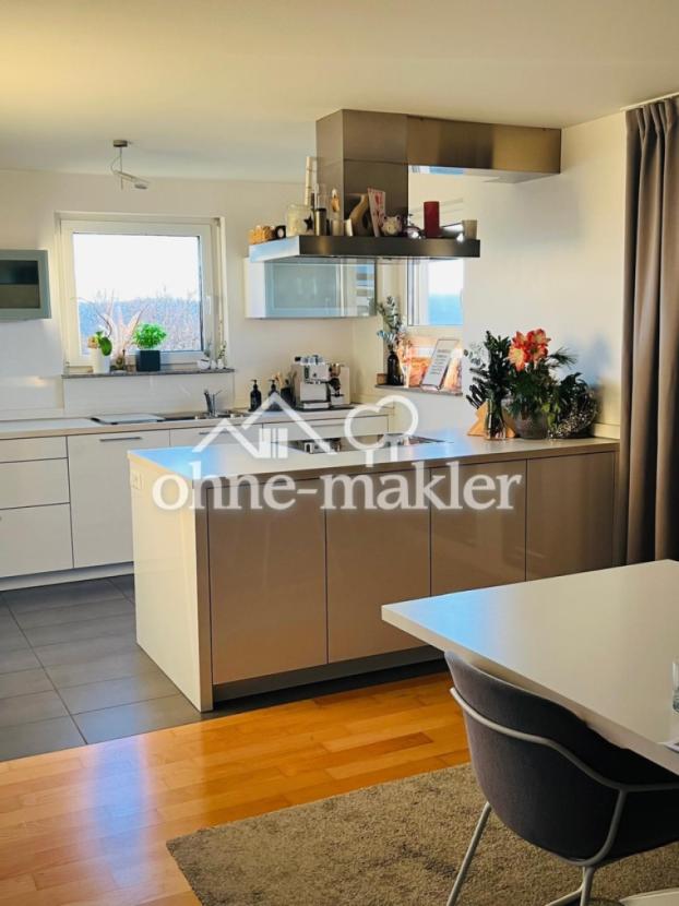 Blick in die offene Küche