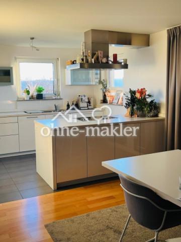 Blick in die offene Küche