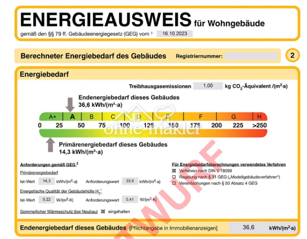 Energieausweis Haus 1