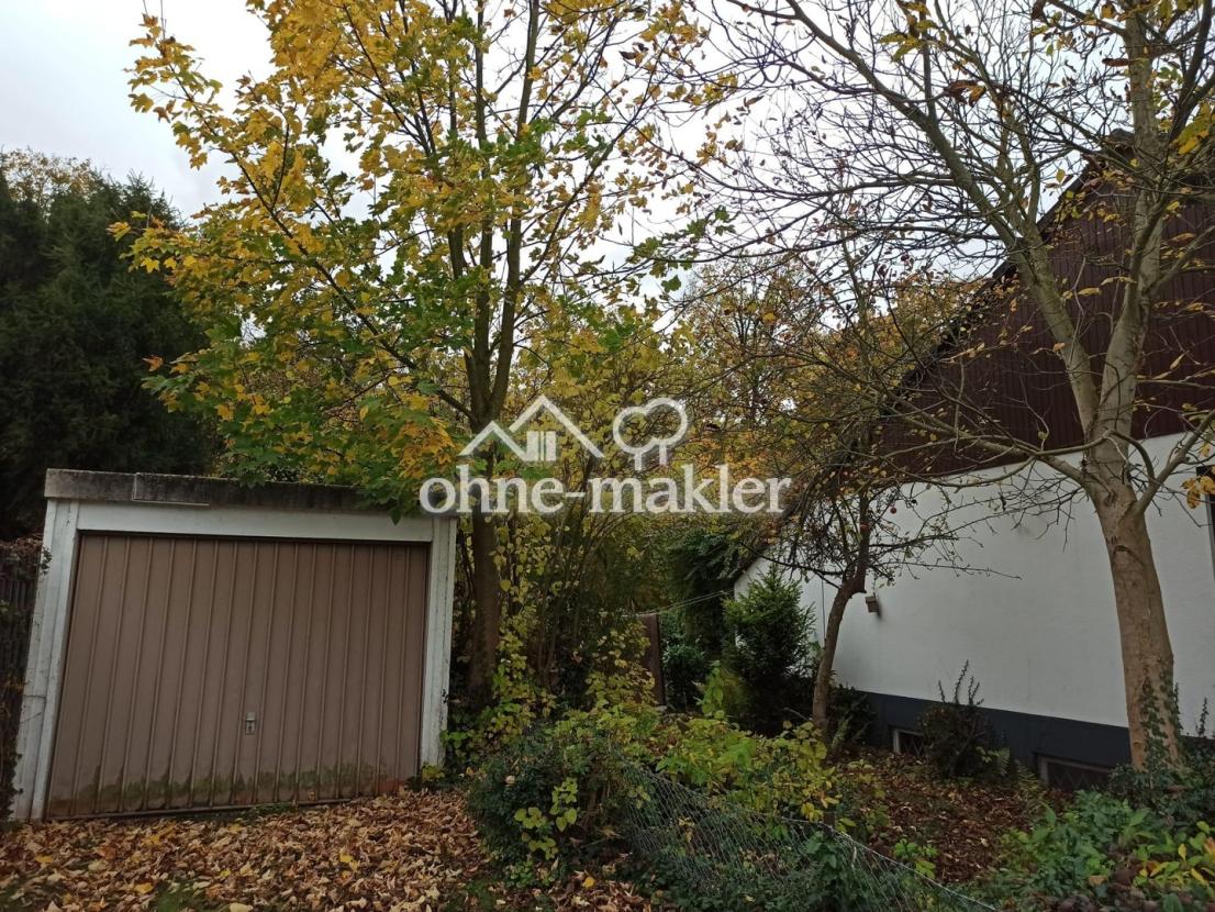 Garage auf Grundstücksgrenze
