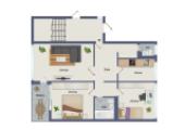 Grundriss Wohnung