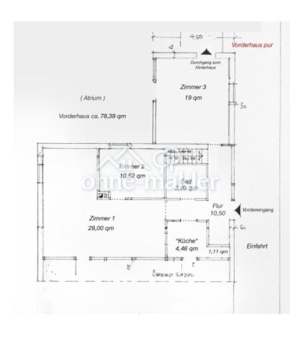 Vorderhaus Qm