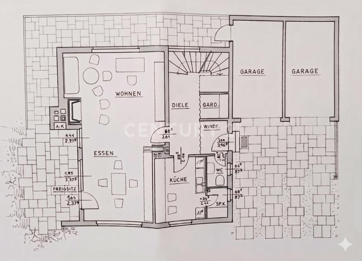 Grundriss Erdgeschoss