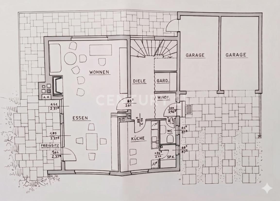 Grundriss Erdgeschoss
