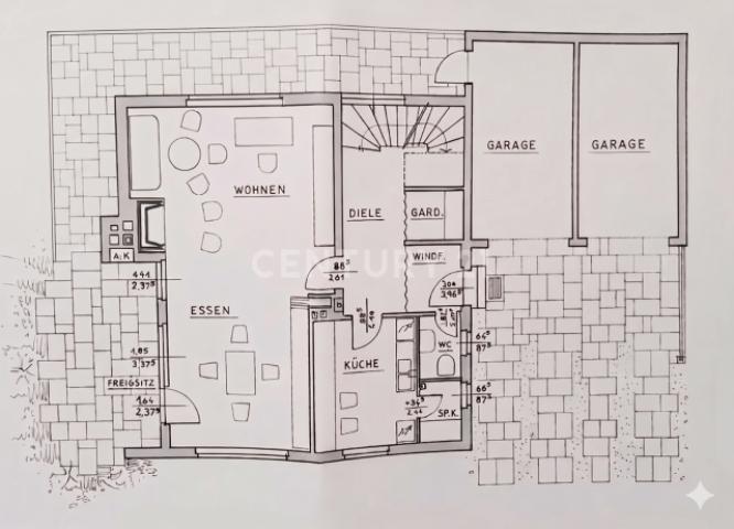 Grundriss Erdgeschoss