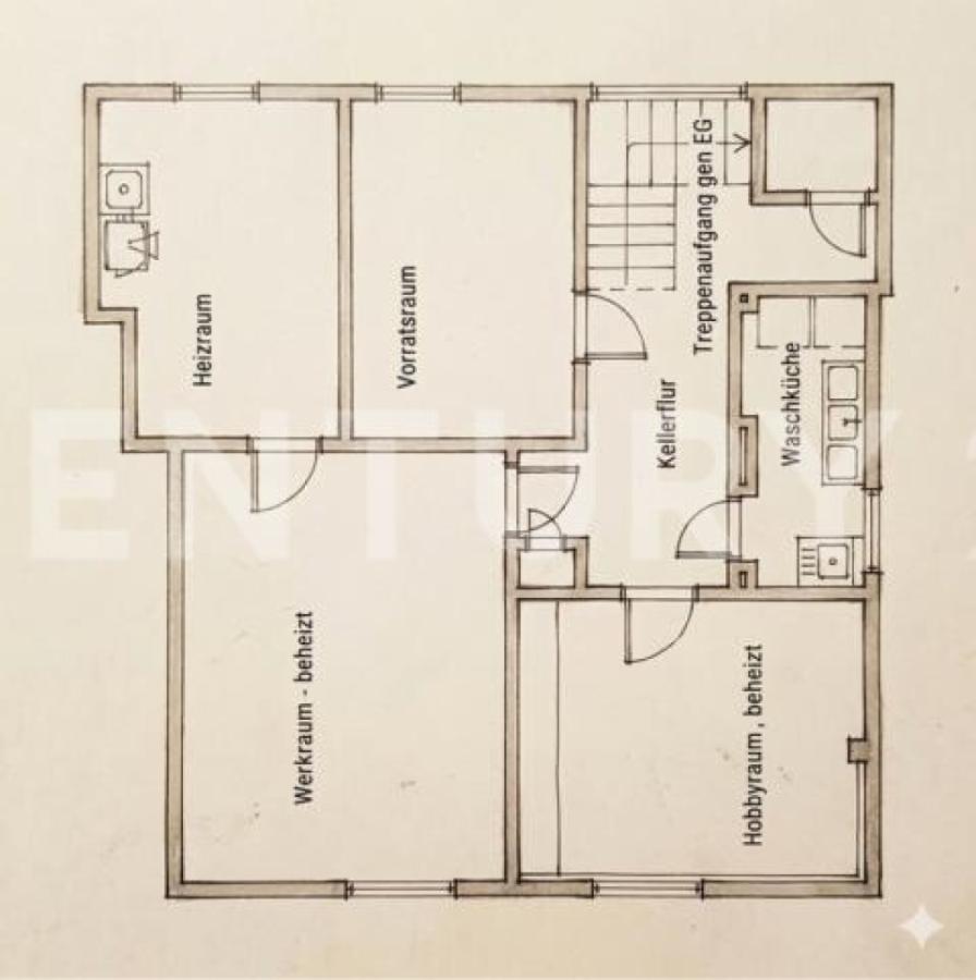 Grundriss Keller