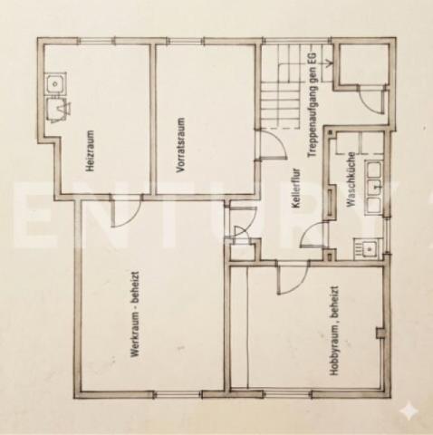 Grundriss Keller