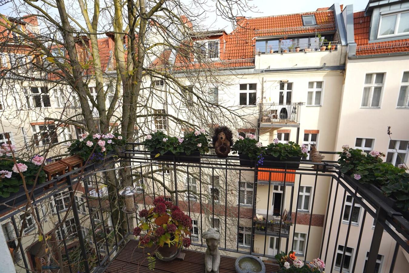 Balkon untere Ebene