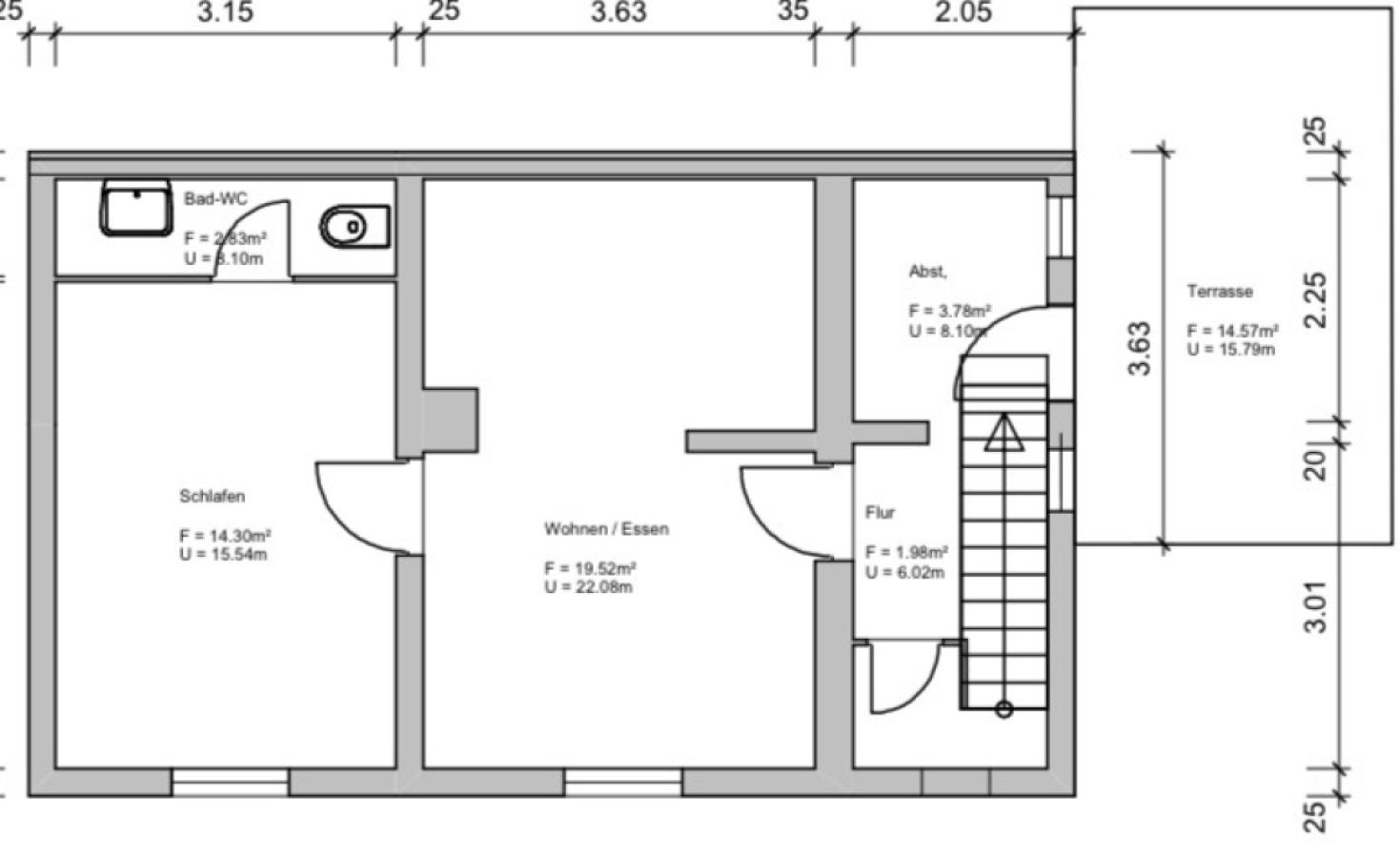 Grundriss OG