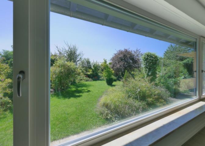 Blick Wohnzimmer