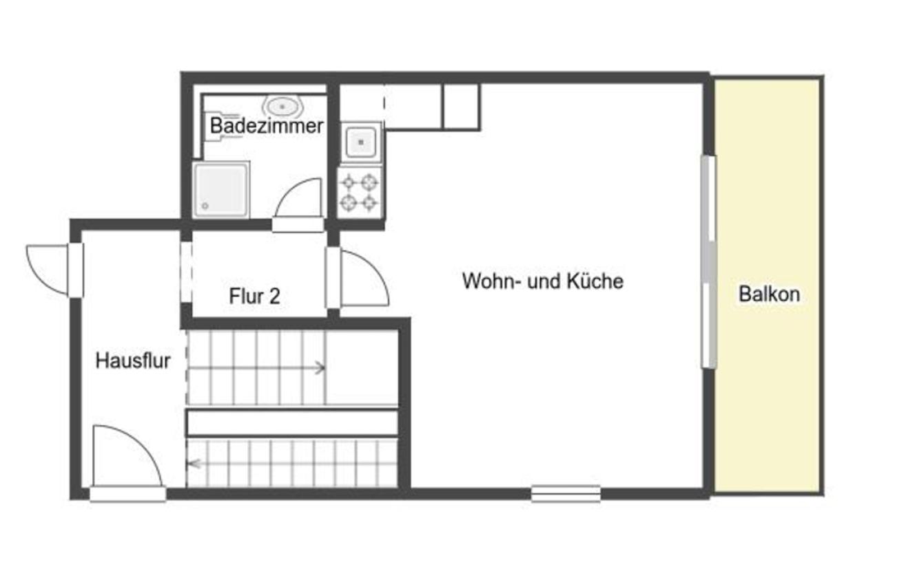 Grundriss Skizze