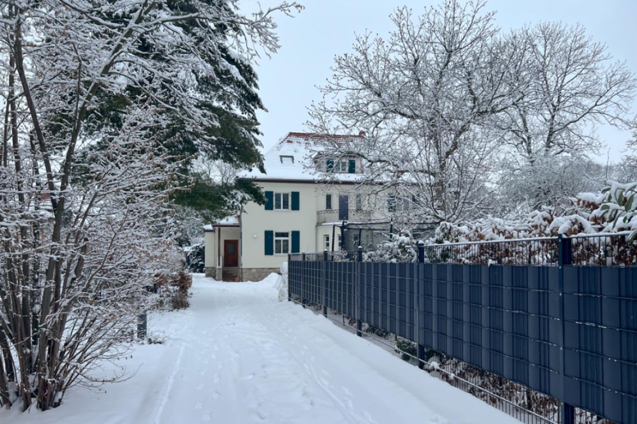 Auffahrt zum Haus