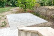 Terrasse im eigenen Garten