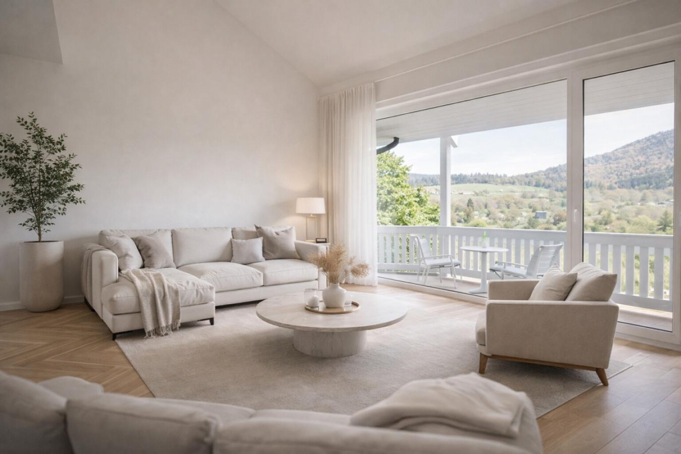 Visualisierung Wohnzimmer
