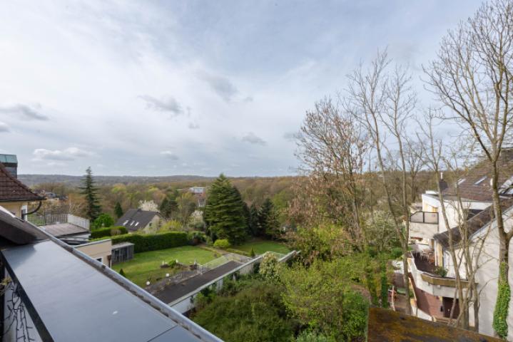 Aussicht vom Balkon