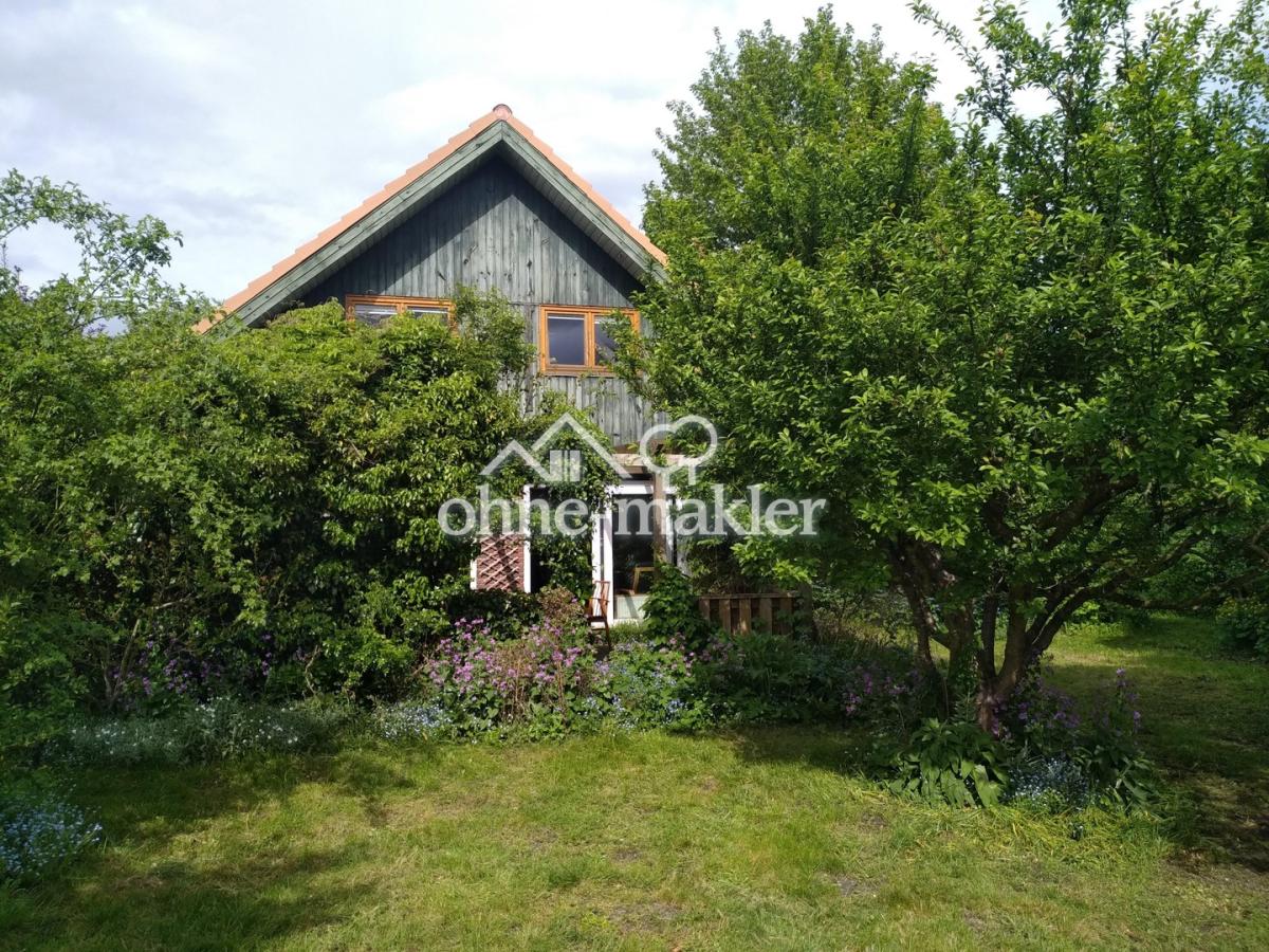 Südseite des Hauses mit Garten