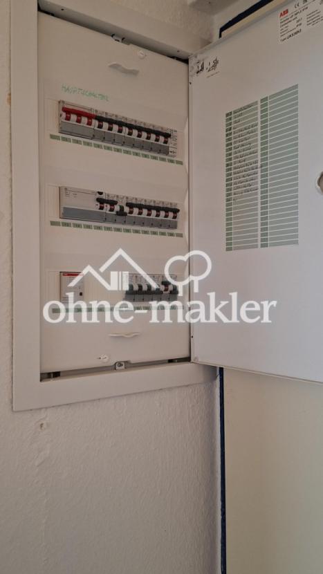 Neue Elektroverteilung
