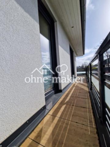 Balkon Gartenseite