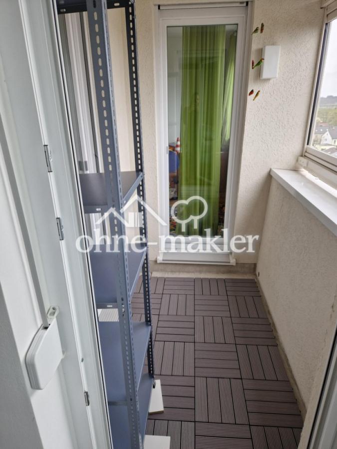Loggia / praktischer Stauraum