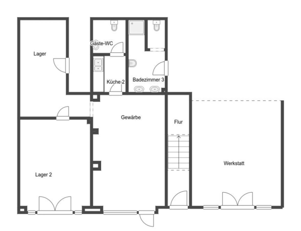 Grundriss Skizze EG