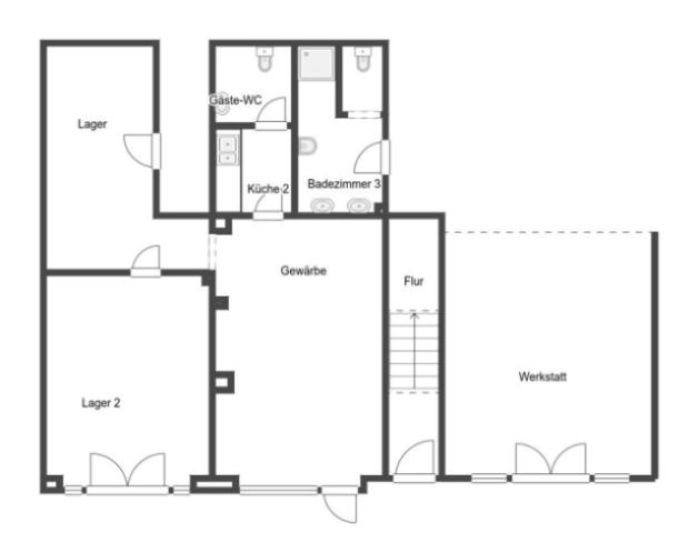 Grundriss Skizze EG