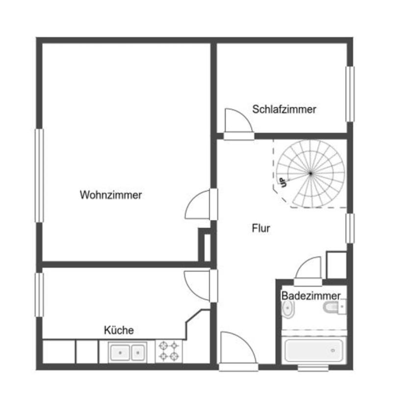Grundriss Skizze EG