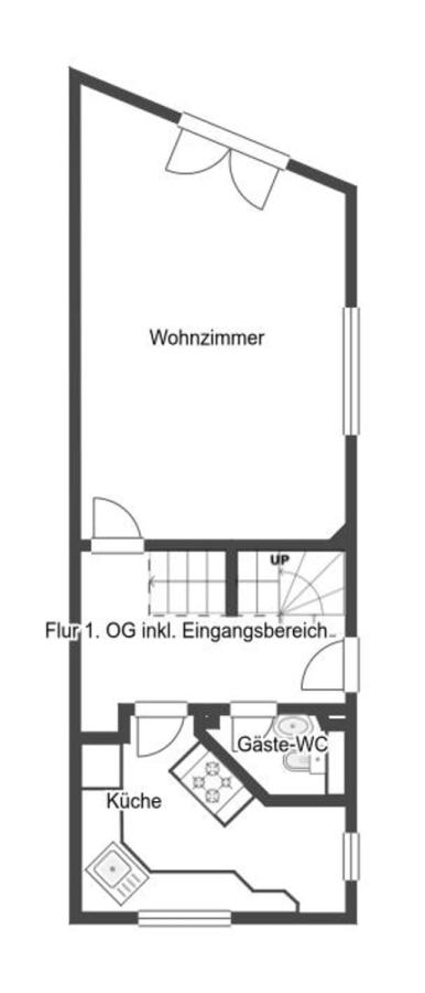 Grundriss Skizze 1.OG