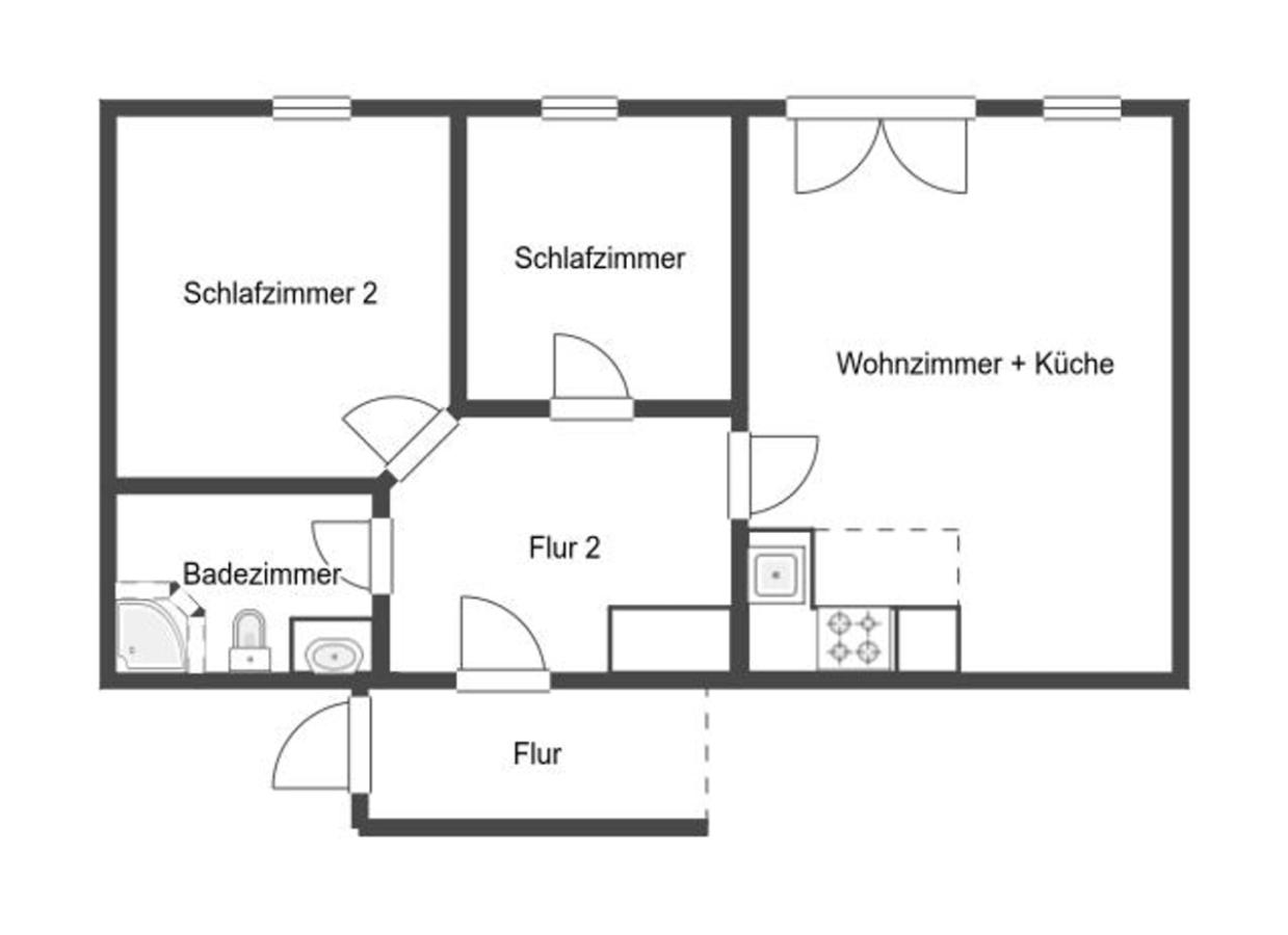 Grundriss Skizze