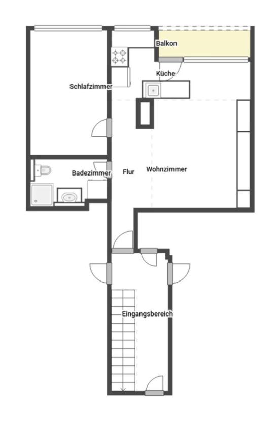 Grundriss Skizze