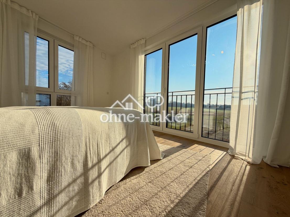 Aussicht Schlafzimmer