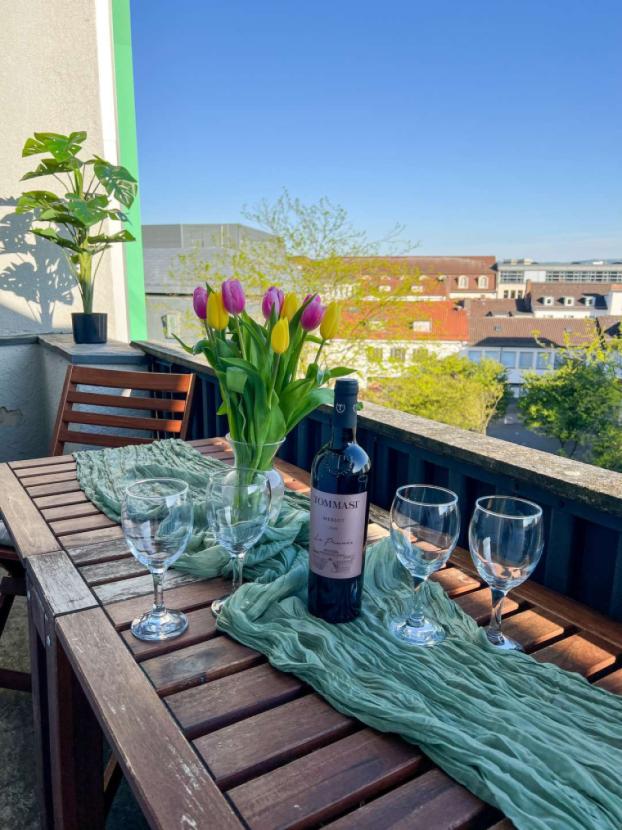 Balkon Detailfoto