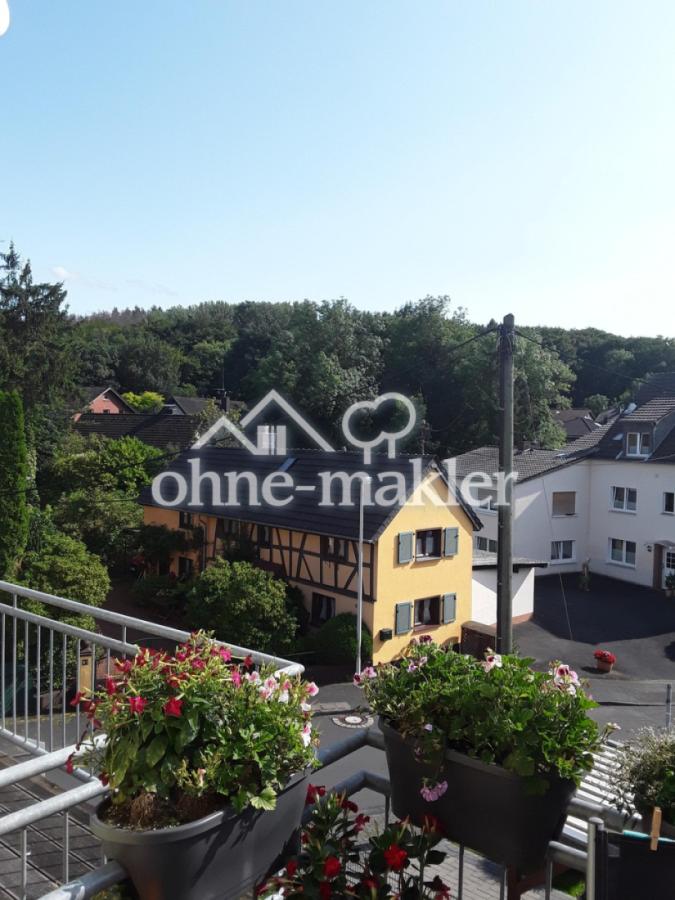 Ausblick vom Balkon
