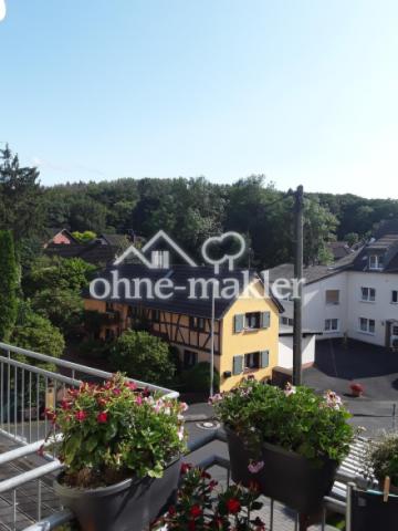 Ausblick vom Balkon