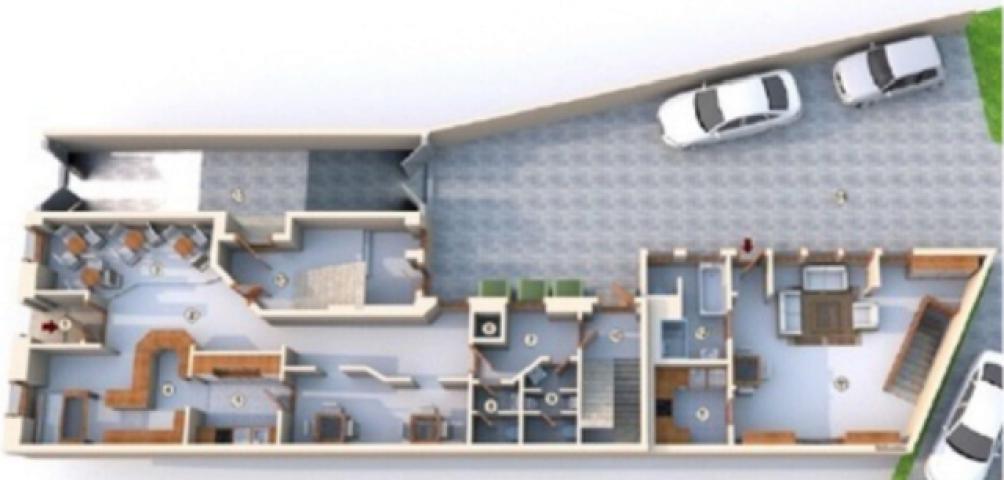 Grundriss EG Alltbau