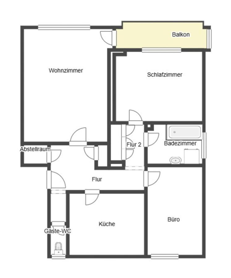Grundriss Skizze