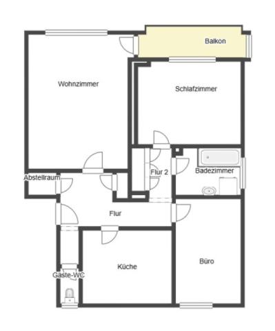 Grundriss Skizze