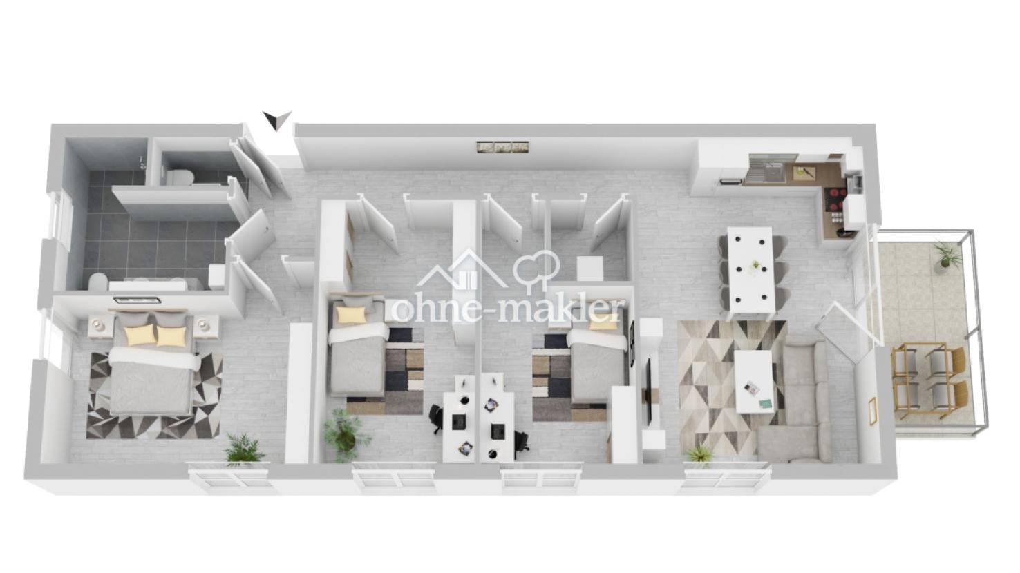 3D-Grundriss