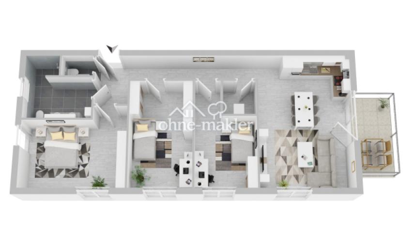 3D-Grundriss