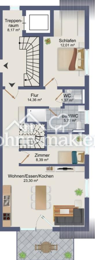 Grundriss 1.DG