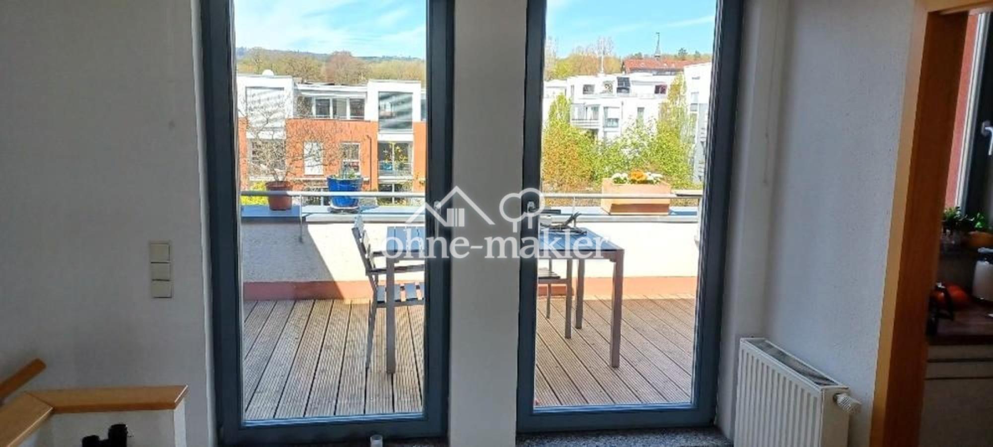 Dachterrasse vom Essbereich