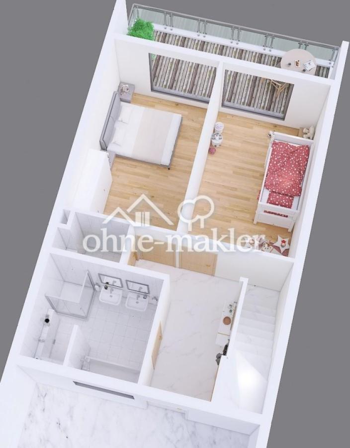 Grundriss 1. OG - 3D Pläne