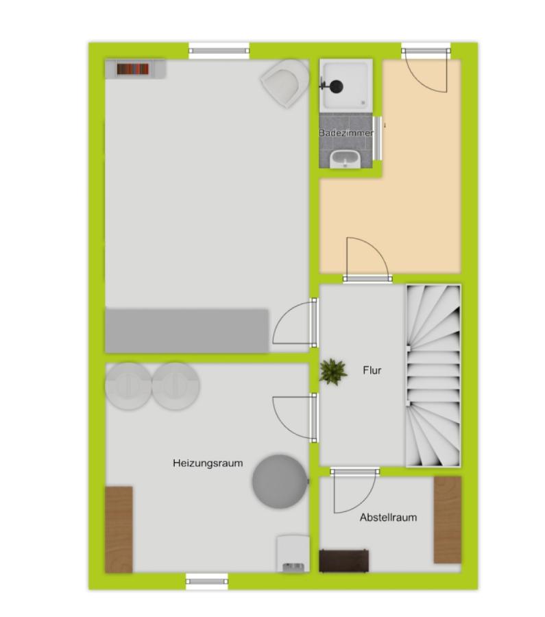 2D Grundriss KG