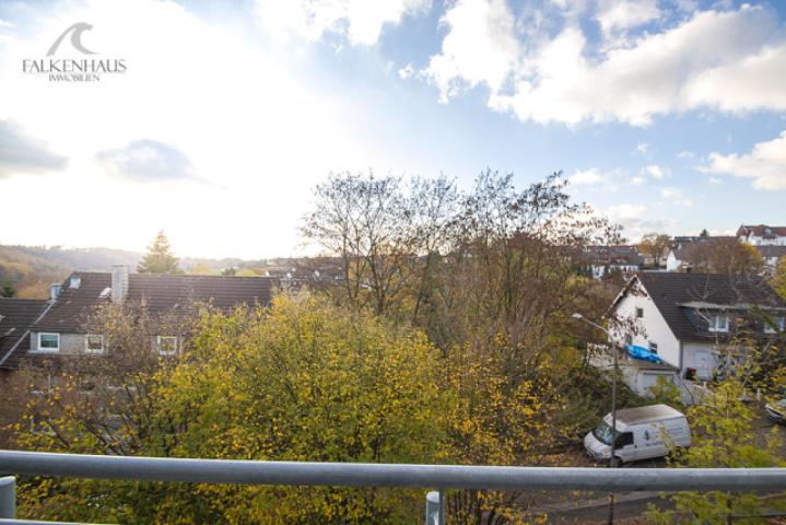 Ausblick vom Balkon