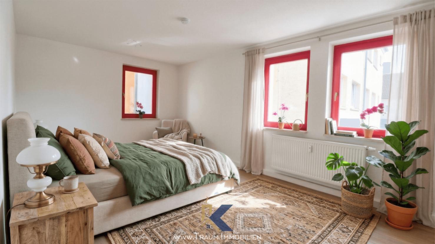 So könnte es aussehen: Schlafzimmer