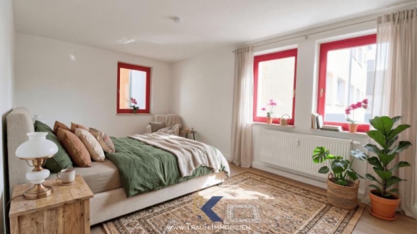 So könnte es aussehen: Schlafzimmer