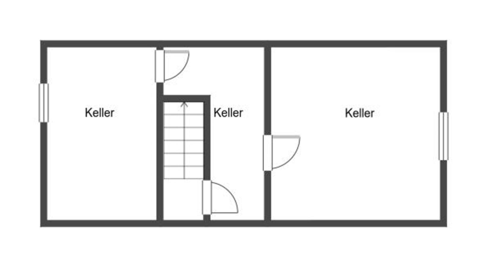 Grundriss Skizze UG