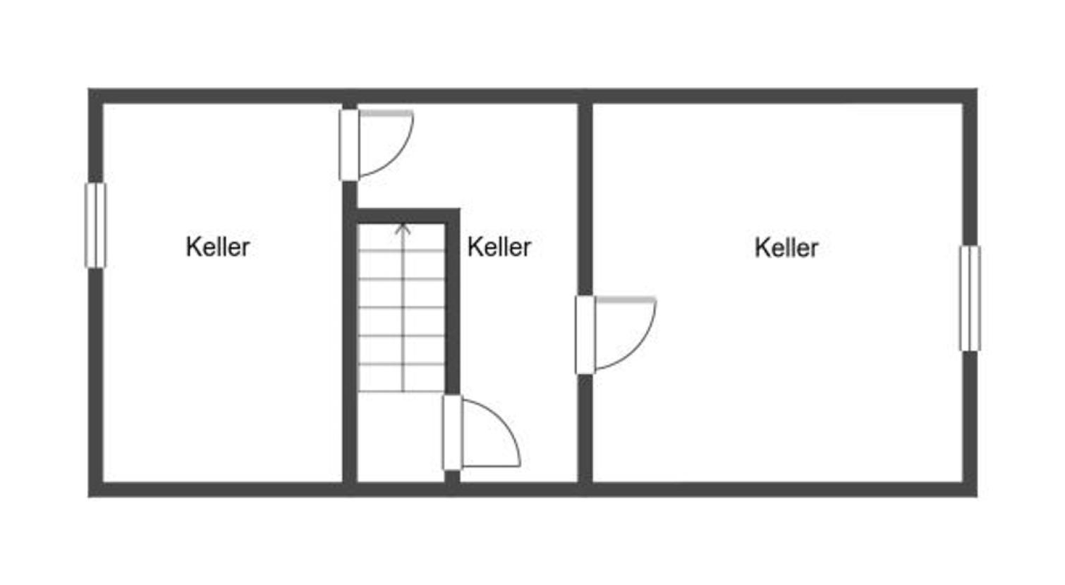 Grundriss Skizze UG