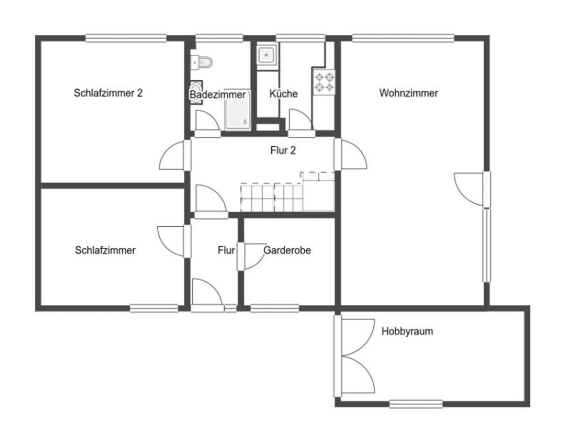 Grundriss Skizze EG