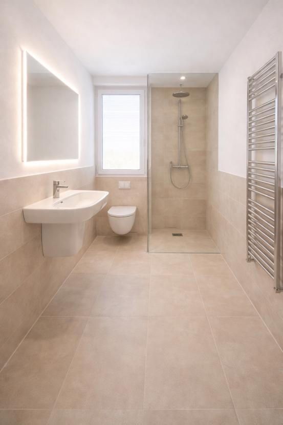 Badezimmer saniert 