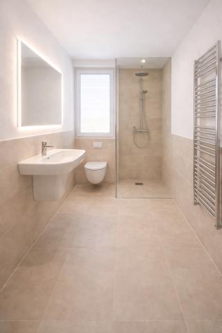 Badezimmer saniert 